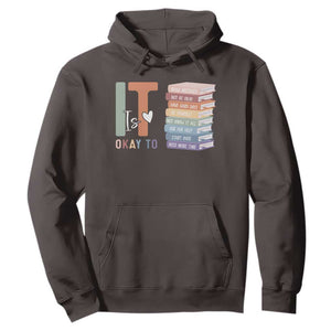 Motivational Hoodie It's Okay To Make Some Mistakes TS10 Dark Chocolate Print Your Wear