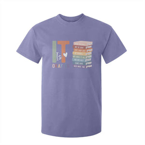 Motivational T Shirt For Kid It's Okay To Make Some Mistakes TS10 Violet Print Your Wear
