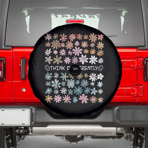 Autism Awareness Spare Tire Cover Think Differently Neurodiversity Sped Teacher TS10 Black Print Your Wear
