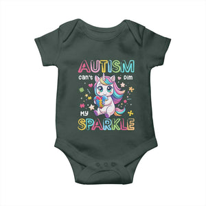 Autism Awareness Unicorn Baby Onesie For Autism Mom Girls TS10 Print Your Wear