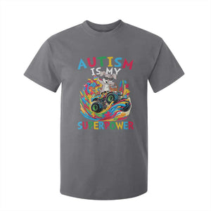 Autism Awareness Easter T Shirt For Kid Dabbing Bunny Monster Truck Lovers TS10 Charcoal Print Your Wear