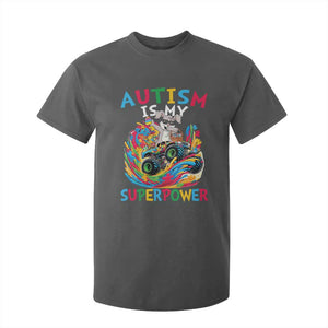 Autism Awareness Easter T Shirt For Kid Dabbing Bunny Monster Truck Lovers TS10 Dark Heather Print Your Wear
