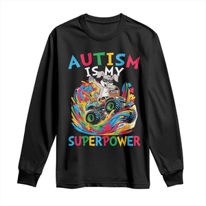 Autism Awareness Easter Long Sleeve Shirt Dabbing Bunny Monster Truck Lovers TS10 Black Print Your Wear