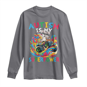 Autism Awareness Easter Long Sleeve Shirt Dabbing Bunny Monster Truck Lovers TS10 Charcoal Print Your Wear