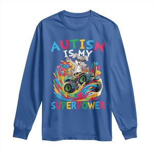 Autism Awareness Easter Long Sleeve Shirt Dabbing Bunny Monster Truck Lovers TS10 Royal Blue Print Your Wear