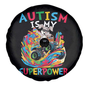 Autism Awareness Easter Spare Tire Cover Dabbing Bunny Monster Truck Lovers TS10 Print Your Wear