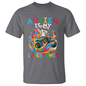 Autism Awareness Easter T Shirt Dabbing Bunny Monster Truck Lovers TS10 Charcoal Print Your Wear