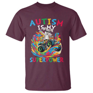 Autism Awareness Easter T Shirt Dabbing Bunny Monster Truck Lovers TS10 Maroon Print Your Wear