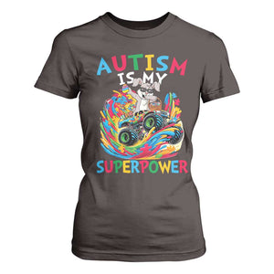 Autism Awareness Easter T Shirt For Women Dabbing Bunny Monster Truck Lovers TS10 Dark Chocolate Print Your Wear