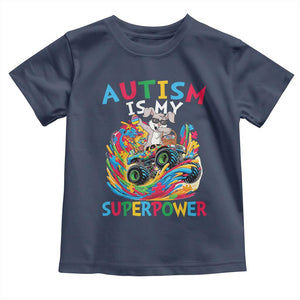 Autism Awareness Easter Toddler T Shirt Dabbing Bunny Monster Truck Lovers TS10 Navy Print Your Wear