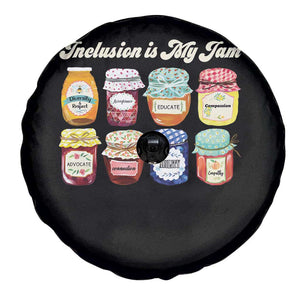 Inclusion Is My Jam Spare Tire Cover Special Education Teacher Autism Awareness TS10 Print Your Wear