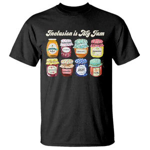 Inclusion Is My Jam T Shirt Special Education Teacher Autism Awareness TS10 Black Print Your Wear