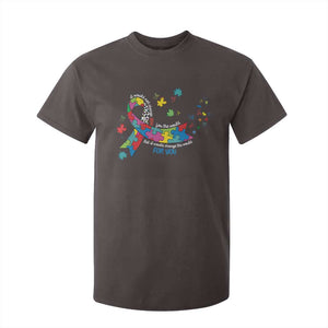 Autism Awareness Coquette Bow T Shirt For Kid Special Education Teacher TS10 Dark Chocolate Print Your Wear