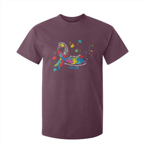 Autism Awareness Coquette Bow T Shirt For Kid Special Education Teacher TS10 Maroon Print Your Wear