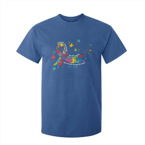 Autism Awareness Coquette Bow T Shirt For Kid Special Education Teacher TS10 Royal Blue Print Your Wear