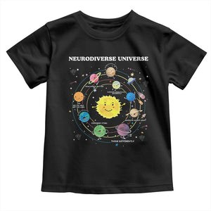 Autism Awareness Toddler T Shirt Neurodiverse Universe Sped Teacher TS10 Black Print Your Wear