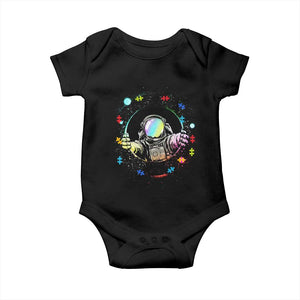 Astronaut Autism Awareness Baby Onesie Space Autistic Kids Sped Teacher TS10 Black Print Your Wear