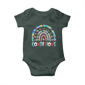 Autism Awareness Baby Onesie Sped Education Teacher Rainbow Reading TS10 Print Your Wear