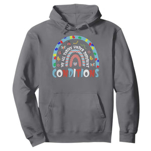 Autism Awareness Hoodie Sped Education Teacher Rainbow Reading TS10 Charcoal Print Your Wear