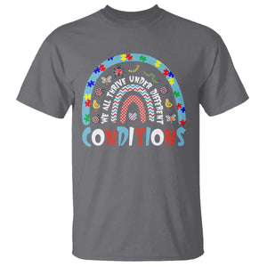Autism Awareness T Shirt Sped Education Teacher Rainbow Reading TS10 Charcoal Print Your Wear