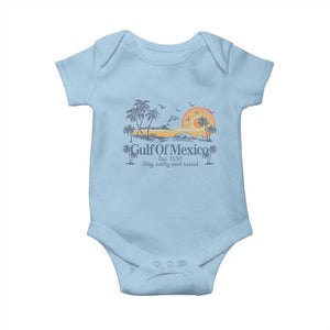Gulf of Mexico Baby Onesie Always And Forever Resist TS10 Light Blue Print Your Wear