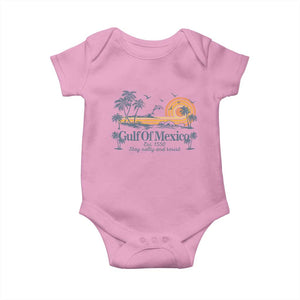 Gulf of Mexico Baby Onesie Always And Forever Resist TS10 Light Pink Print Your Wear