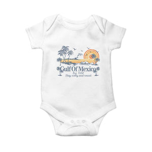 Gulf of Mexico Baby Onesie Always And Forever Resist TS10 White Print Your Wear