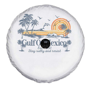 Gulf of Mexico Spare Tire Cover Always And Forever Resist TS10 Print Your Wear