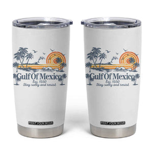 Gulf of Mexico Tumbler Cup Always And Forever Resist TS10 White Print Your Wear