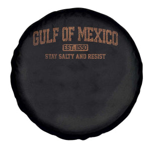 Gulf of Mexico Spare Tire Cover Est 1550 and Forever Retro Mexican Beach TS10 Print Your Wear