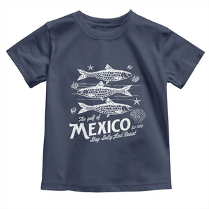 Gulf of Mexico Toddler T Shirt Golfo de México 1550 Texas Alabama Florida Beach TS10 Navy Print Your Wear