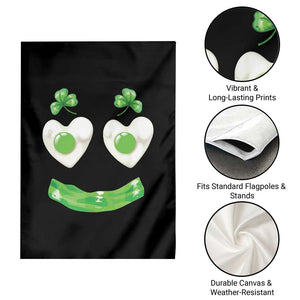 Funny Irish St Patricks Day Shamrock Garden Flag Green Eggs Smile Brunch Breakfast TS10 Print Your Wear