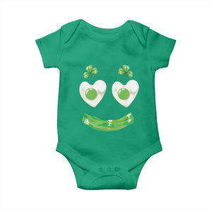 Funny Irish St Patricks Day Shamrock Baby Onesie Green Eggs Smile Brunch Breakfast TS10 Irish Green Print Your Wear
