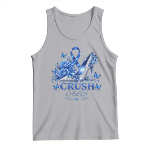 ALS Awareness Tank Top Blue Ribbon Women Crush ALS TS10 Athletic Heather Print Your Wear