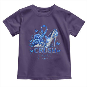 ALS Awareness Toddler T Shirt Blue Ribbon Women Crush ALS TS10 Purple Print Your Wear