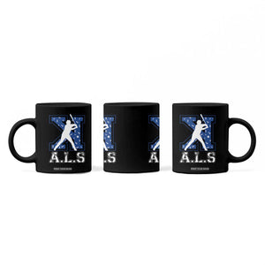 ALS Awareness Coffee Mug Baseball Strike Out ALS Support TS10 Print Your Wear