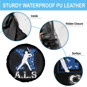 ALS Awareness Spare Tire Cover Baseball Strike Out ALS Support TS10 Print Your Wear