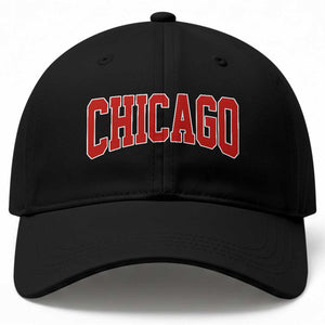Retro Chicago Baseball Cap Vintage Chicago Throwback Athletic Sports Style 80s 90s TS10 Print Your Wear