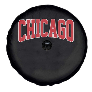 Retro Chicago Spare Tire Cover Vintage Chicago Throwback Athletic Sports Style 80s 90s TS10 Print Your Wear