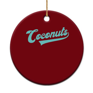 Vintage Coconut Ceramic Ornament Retro Throwback Popular Fruit Humor Coconuts Classic TS10 1pc Red Print Your Wear