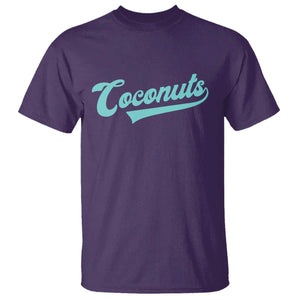 Vintage Coconut T Shirt Retro Throwback Popular Fruit Humor Coconuts Classic TS10 Purple Print Your Wear