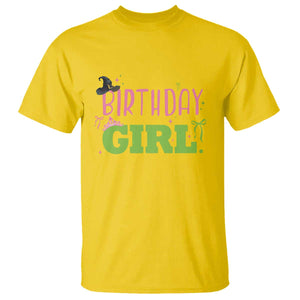 Birthday Girl T Shirt Witch Pink Green Toddler Baby 1st 2nd 3rd 4th 5th 6th 7th TS10 Daisy Print Your Wear