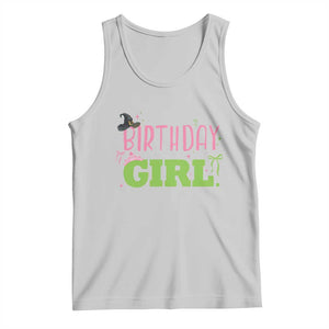 Birthday Girl Tank Top Witch Pink Green Toddler Baby 1st 2nd 3rd 4th 5th 6th 7th TS10 Ash Print Your Wear