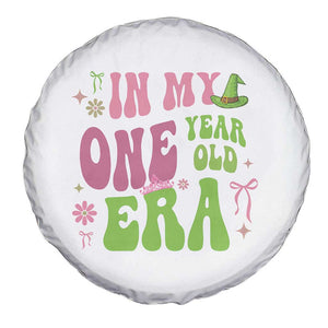 Baby Girl First Birthday Outfit Spare Tire Cover In My One Year Old Era Witch Pink Green TS10 Print Your Wear