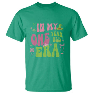 Baby Girl First Birthday Outfit T Shirt In My One Year Old Era Witch Pink Green TS10 Irish Green Print Your Wear