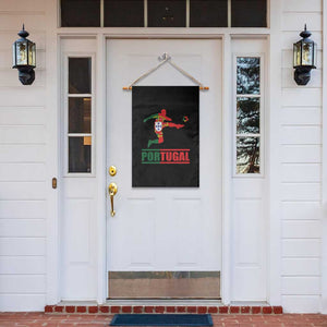 Portugal Soccer Garden Flag Portuguese Flag Futebol Football Player TS10 Print Your Wear