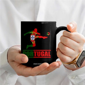 Portugal Soccer Coffee Mug Portuguese Flag Futebol Football Player TS10 Print Your Wear