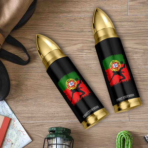 Portugal Soccer Bullet Tumbler Portuguese Flag Futebol Football Fan TS10 Print Your Wear
