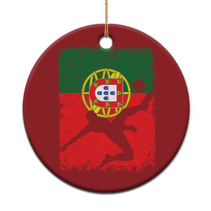 Portugal Soccer Christmas Ornament Portuguese Flag Futebol Football Fan TS10 Print Your Wear