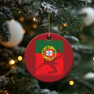 Portugal Soccer Christmas Ornament Portuguese Flag Futebol Football Fan TS10 Print Your Wear